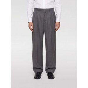 Sunflower Men Sunflower Striped Wool Wide-Leg Trousers